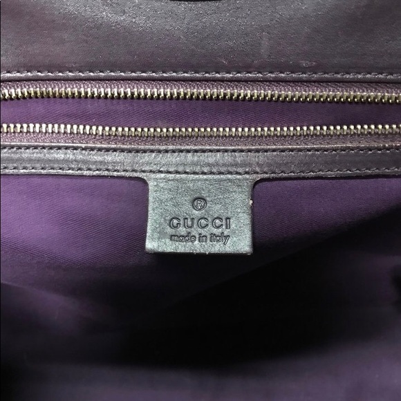 🔴SOLD🔴GUCCI • LARGE HORSEBIT SHOULDER BAG - Picture 6 of 7